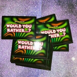 Cranium Zooreka Would You Rather Game Replacement Parts 25 Cards